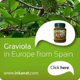 Graviola, in Europe from Spain. Click here 